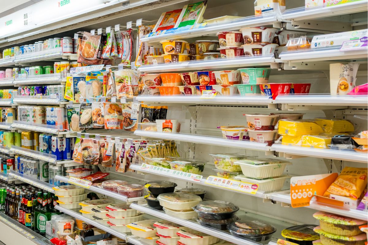 The picture is about a convenience store.
