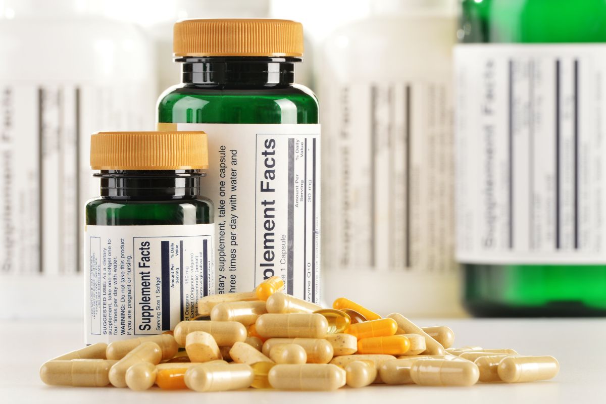 The photo shows trendy wellness products.