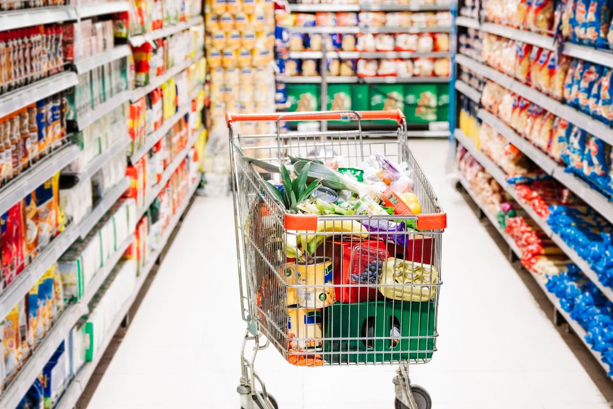 The image shows impulse purchases.