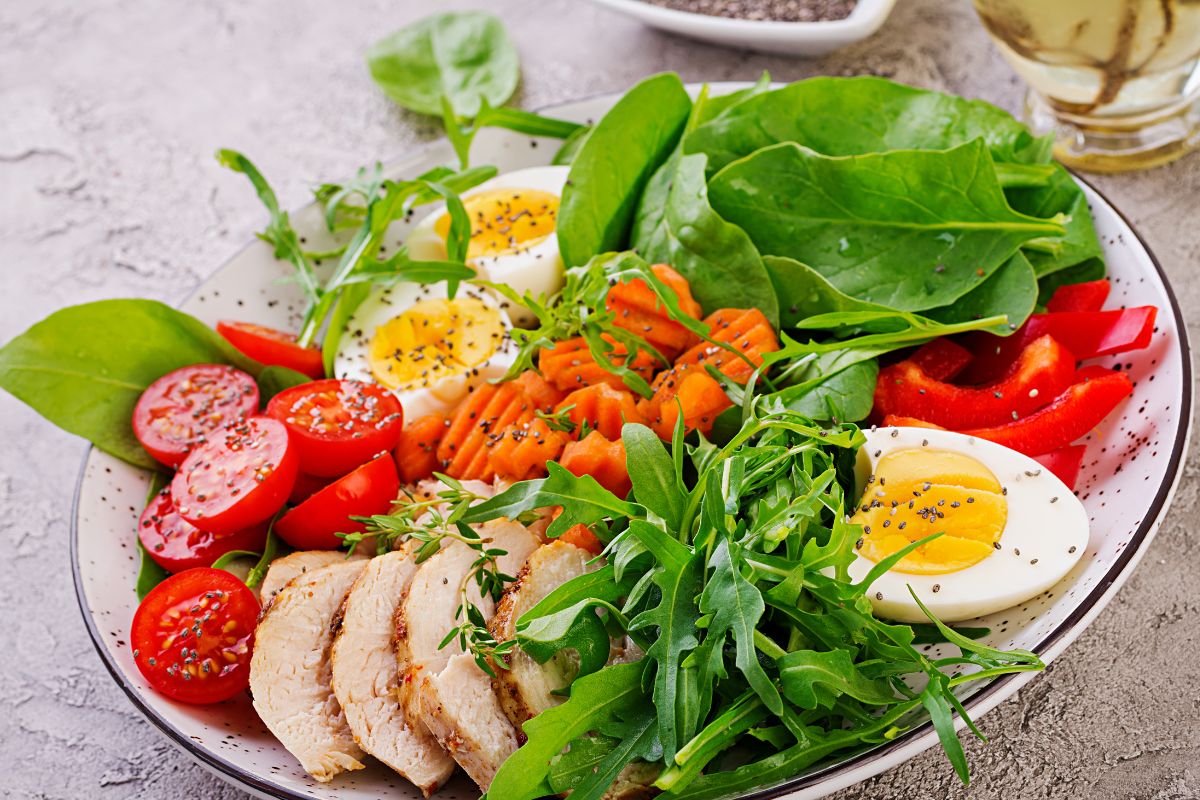 The photo shows a diet food.
