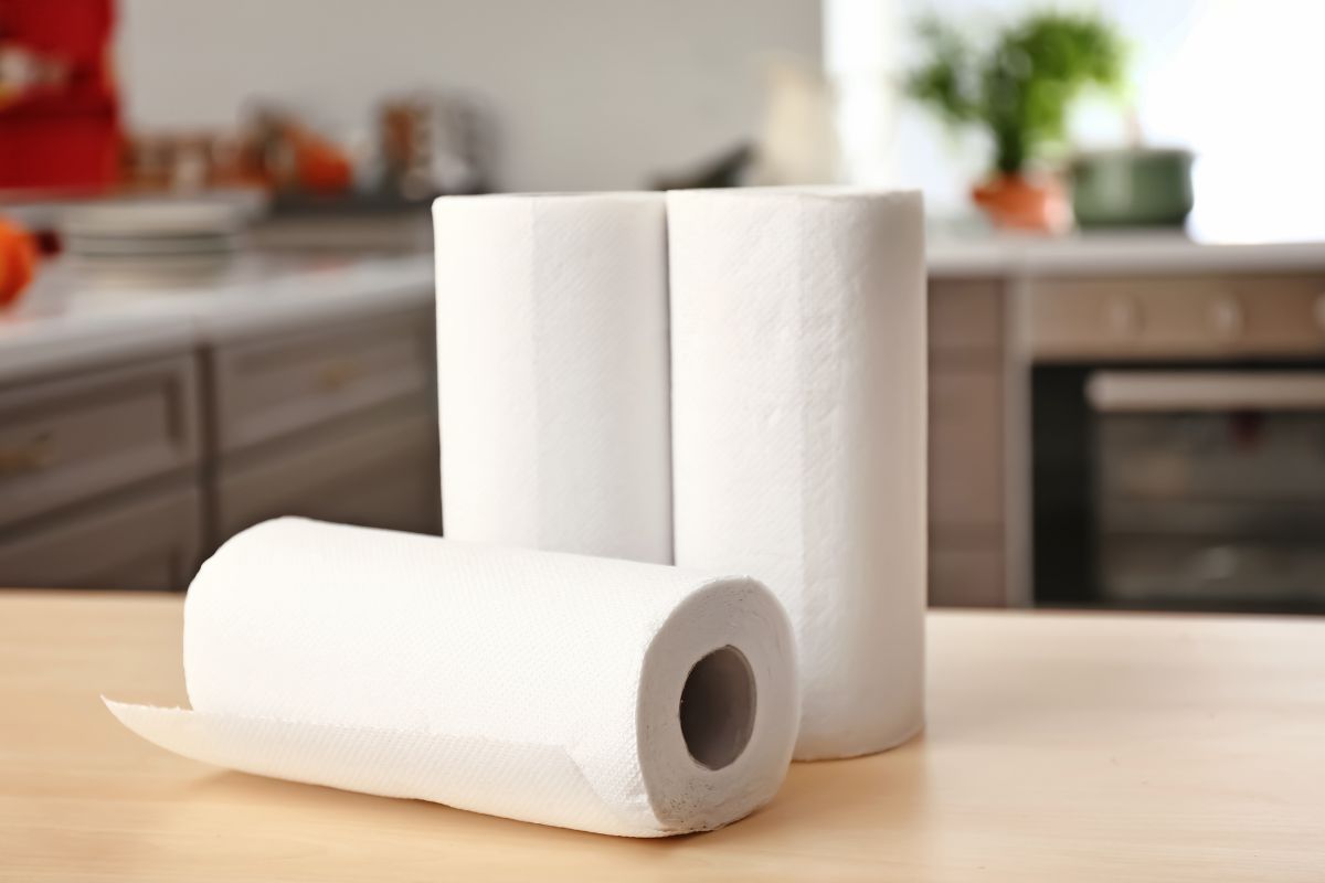 The photo shows household staples.