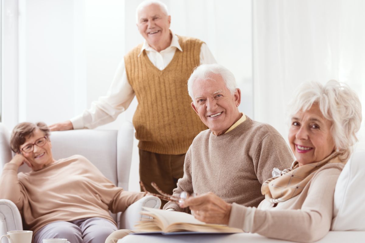 The image shows late retirement.
