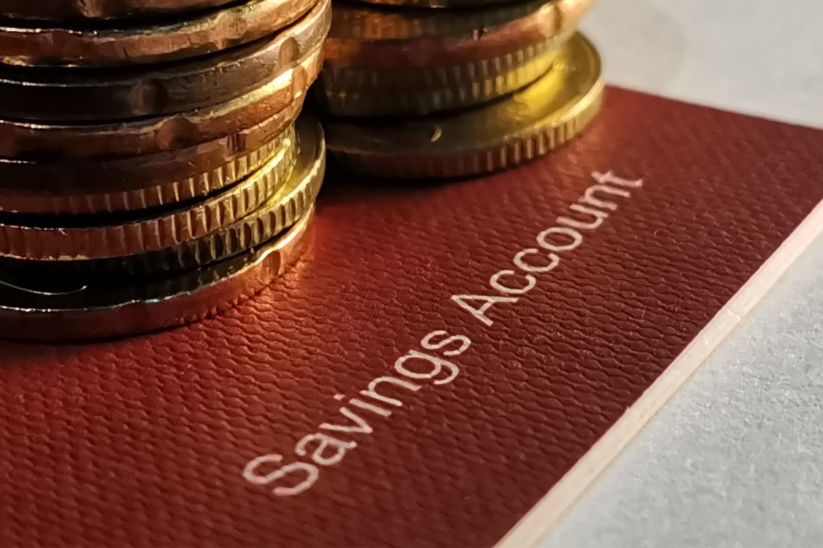The picture shows a savings account.