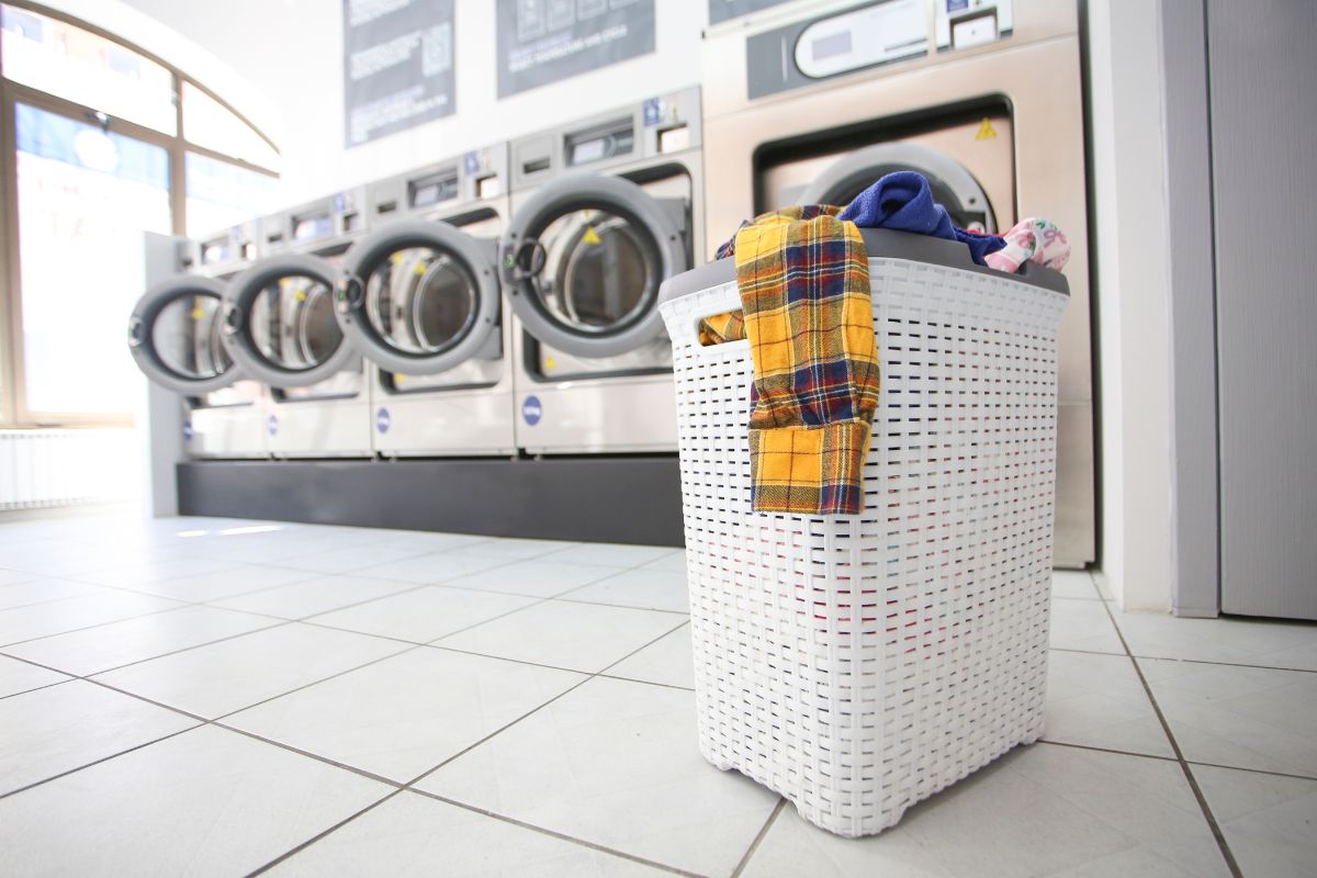 The image is about skipping laundry for a chore pass.