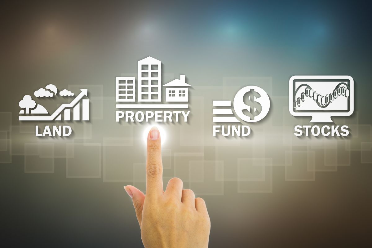 The picture shows an investing concept.