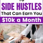 Looking for side hustles that actually make money? Whether you want extra cash or a full-time income, there are plenty of side hustles from home to try. If you need easy side hustles, this guide has options for every skill level.
