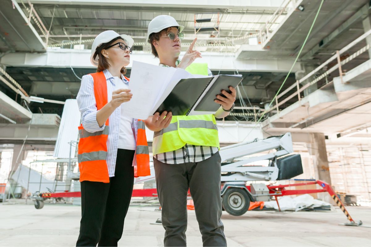 A picture of an industrial engineer about improvements.