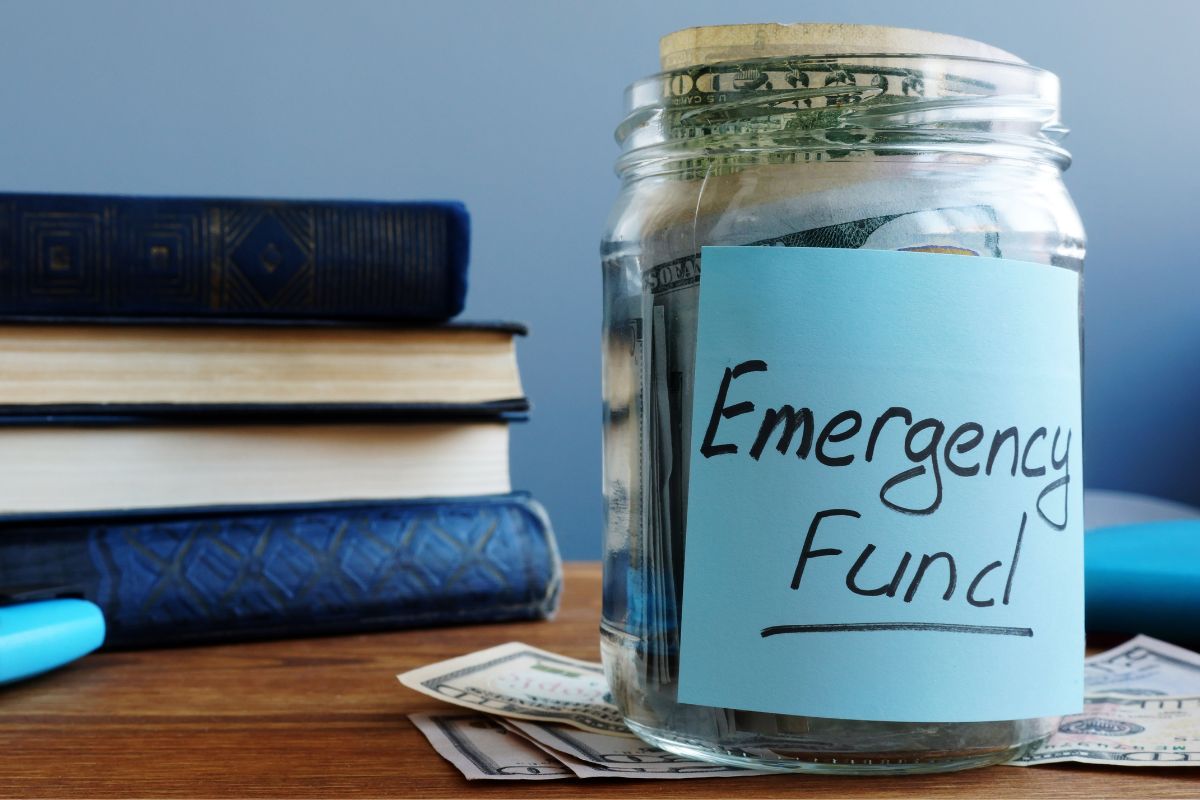 A picture of a full emergency fund.