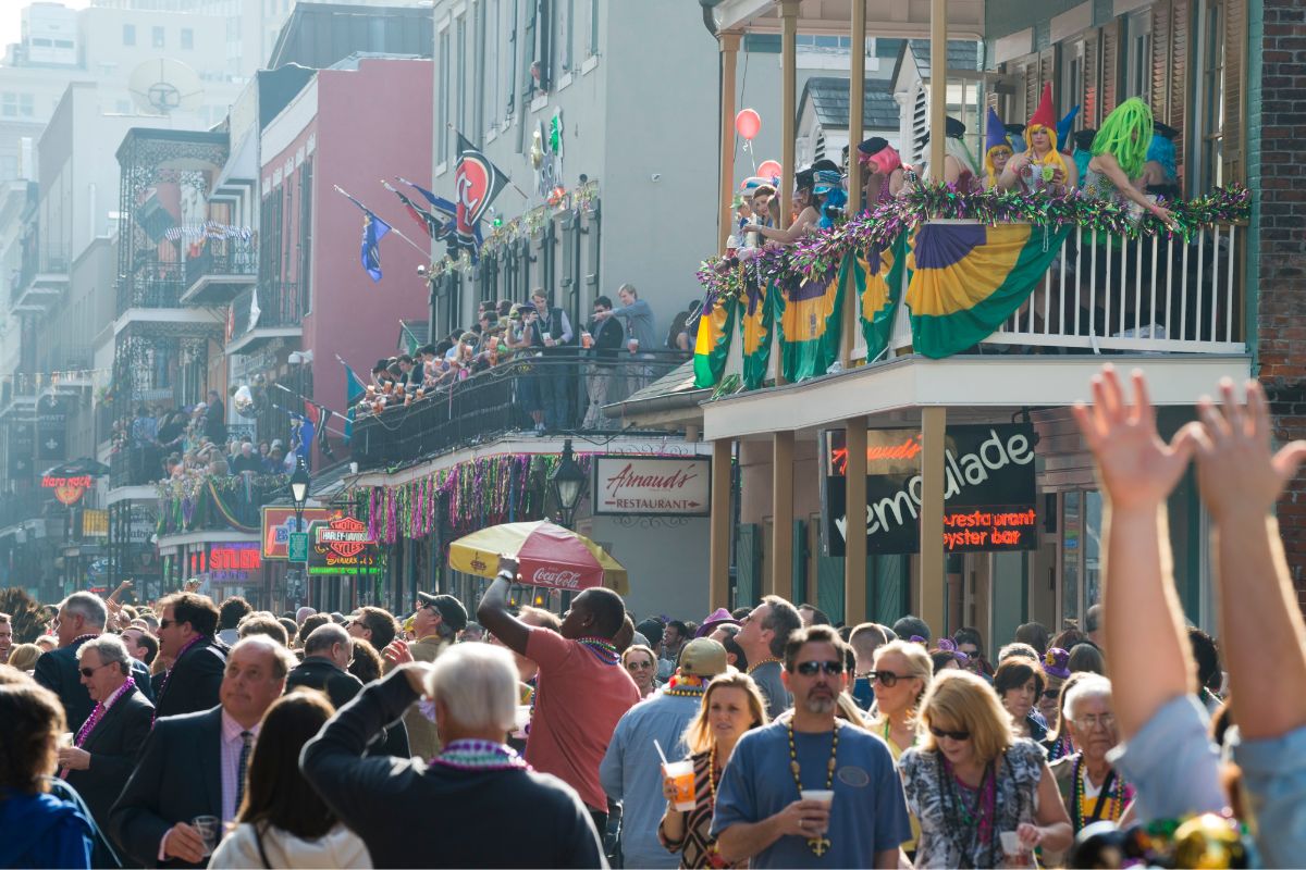 New Orleans Mardi Gras.