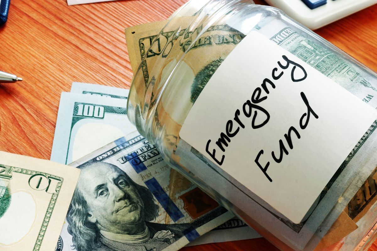 A picture of a full emergency fund. 