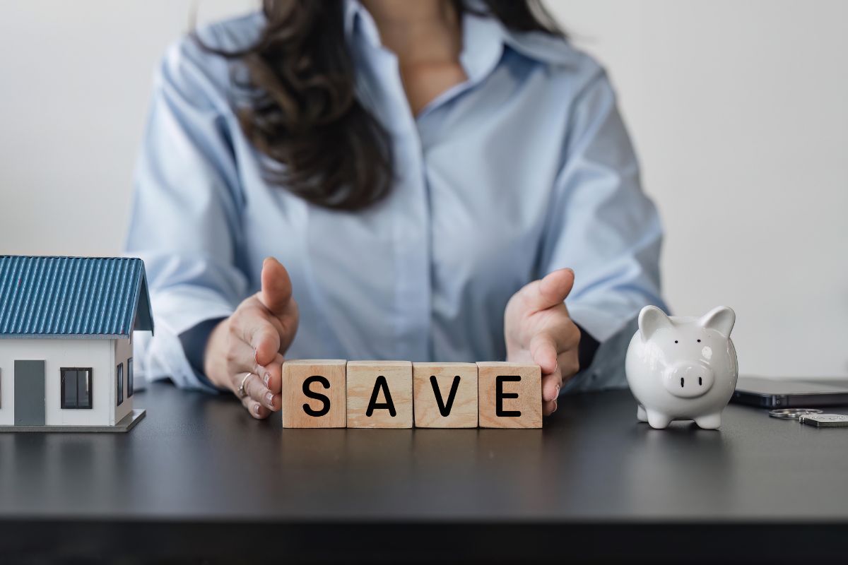 A picture of blocks saying "save".