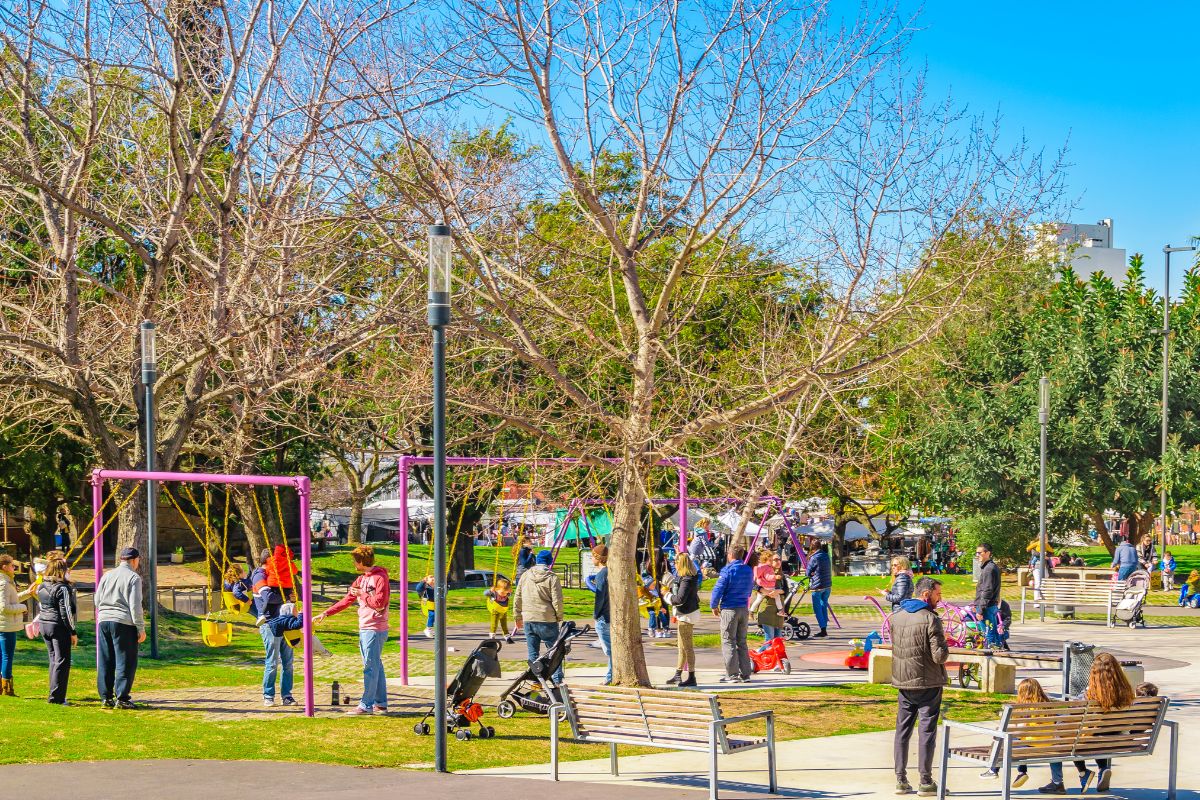 A picture of a park. 