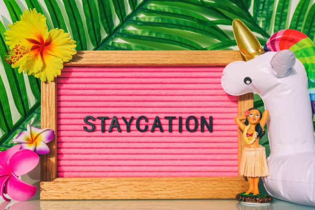 Featured image for MSN - Summer staycation ideas.