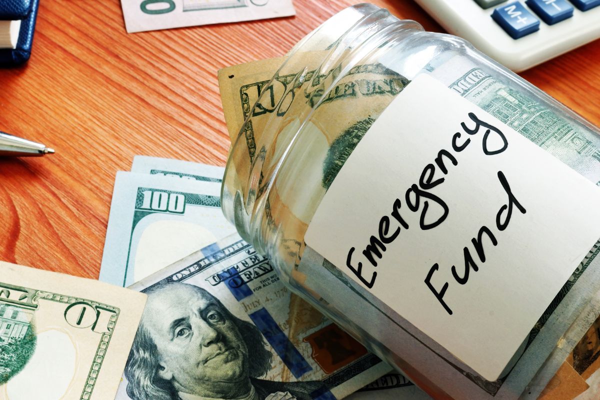 A picture of a full emergency fund. 