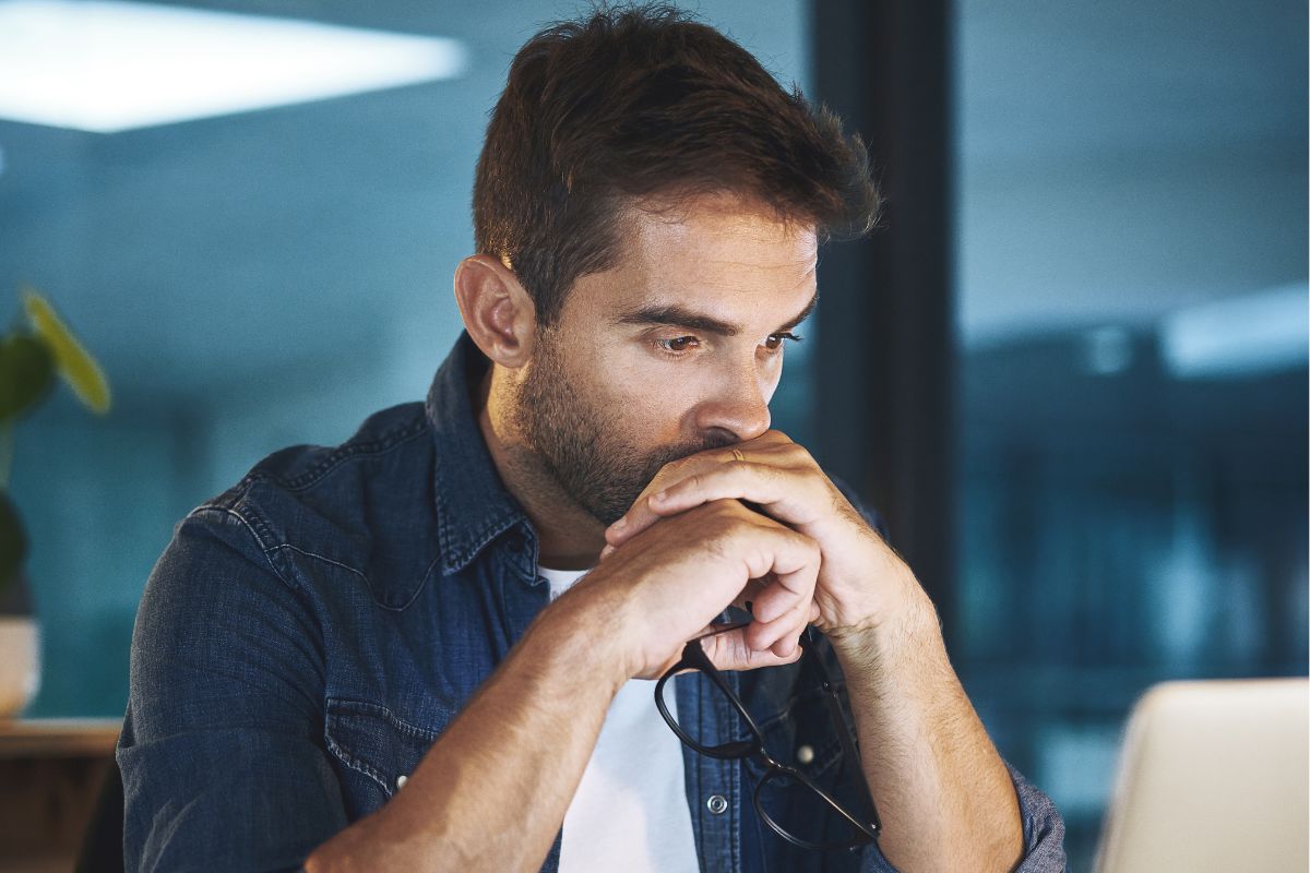 A picture of someone building discipline. 