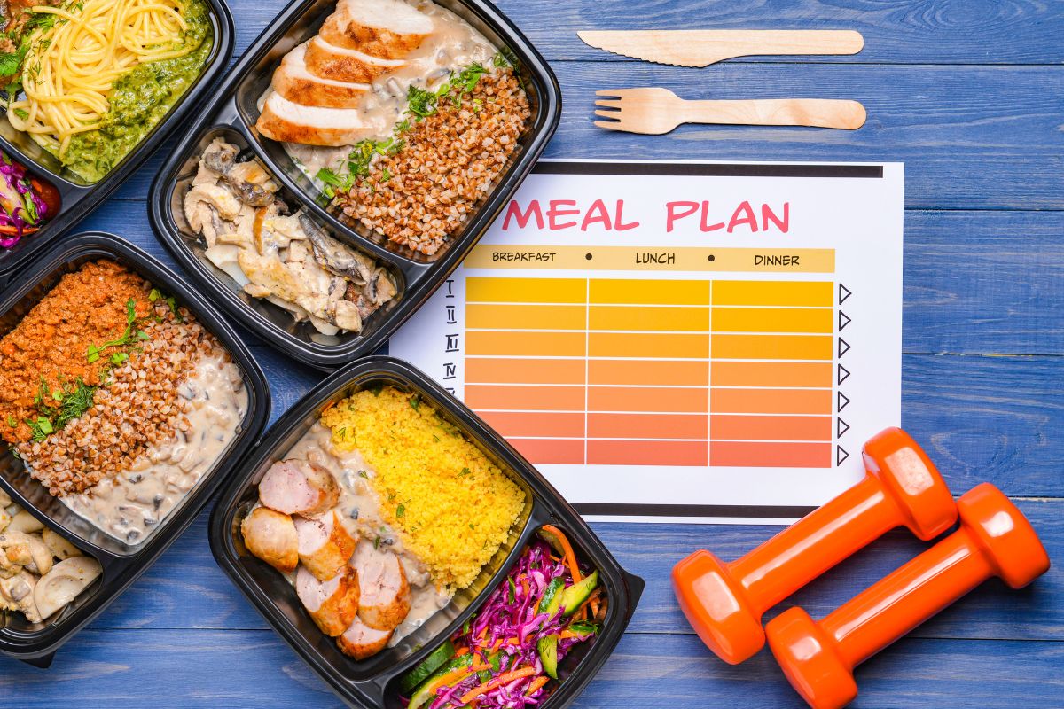 A picture of a good meal plan. 