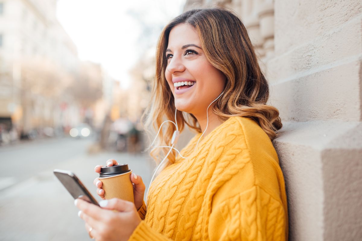 A picture of someone relaxing.