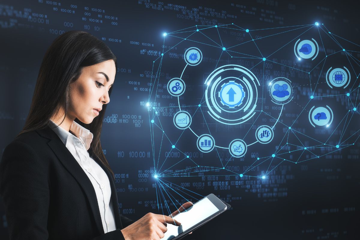 A picture of a blockchain function.