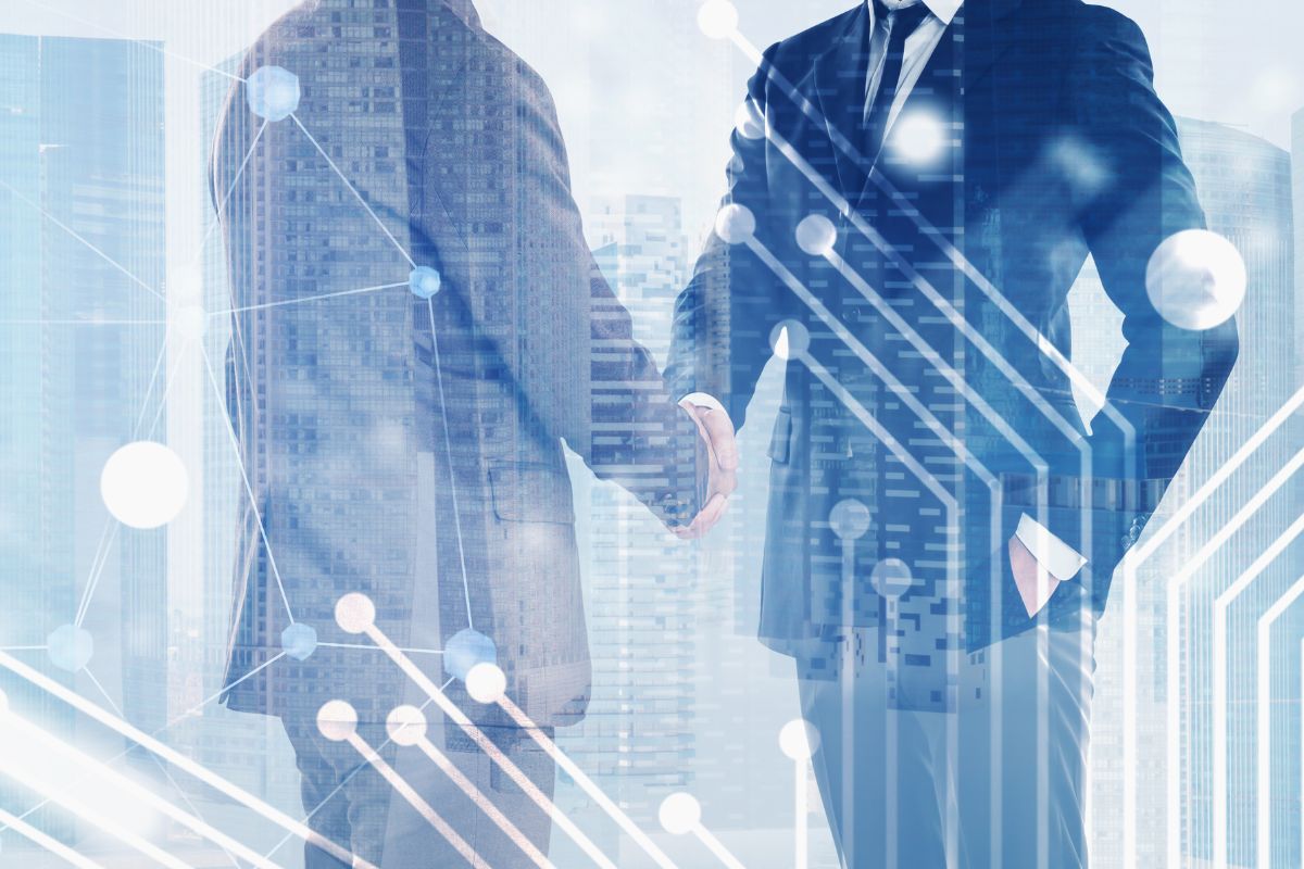 A picture of a hand shake.