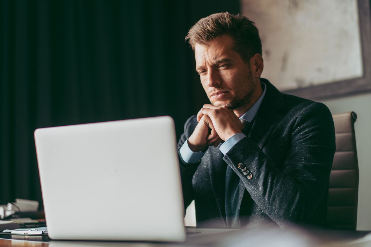 A picture of a professional man.