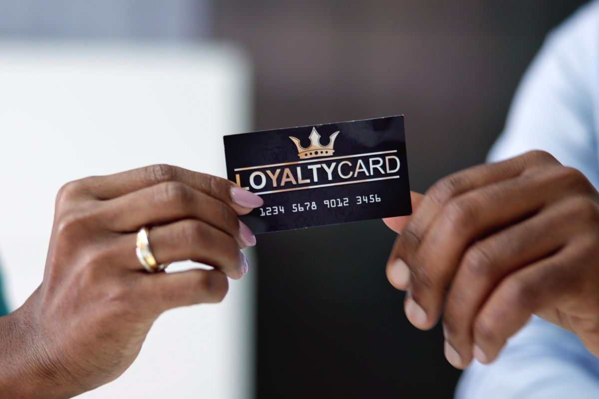 A picture of a loyalty card.