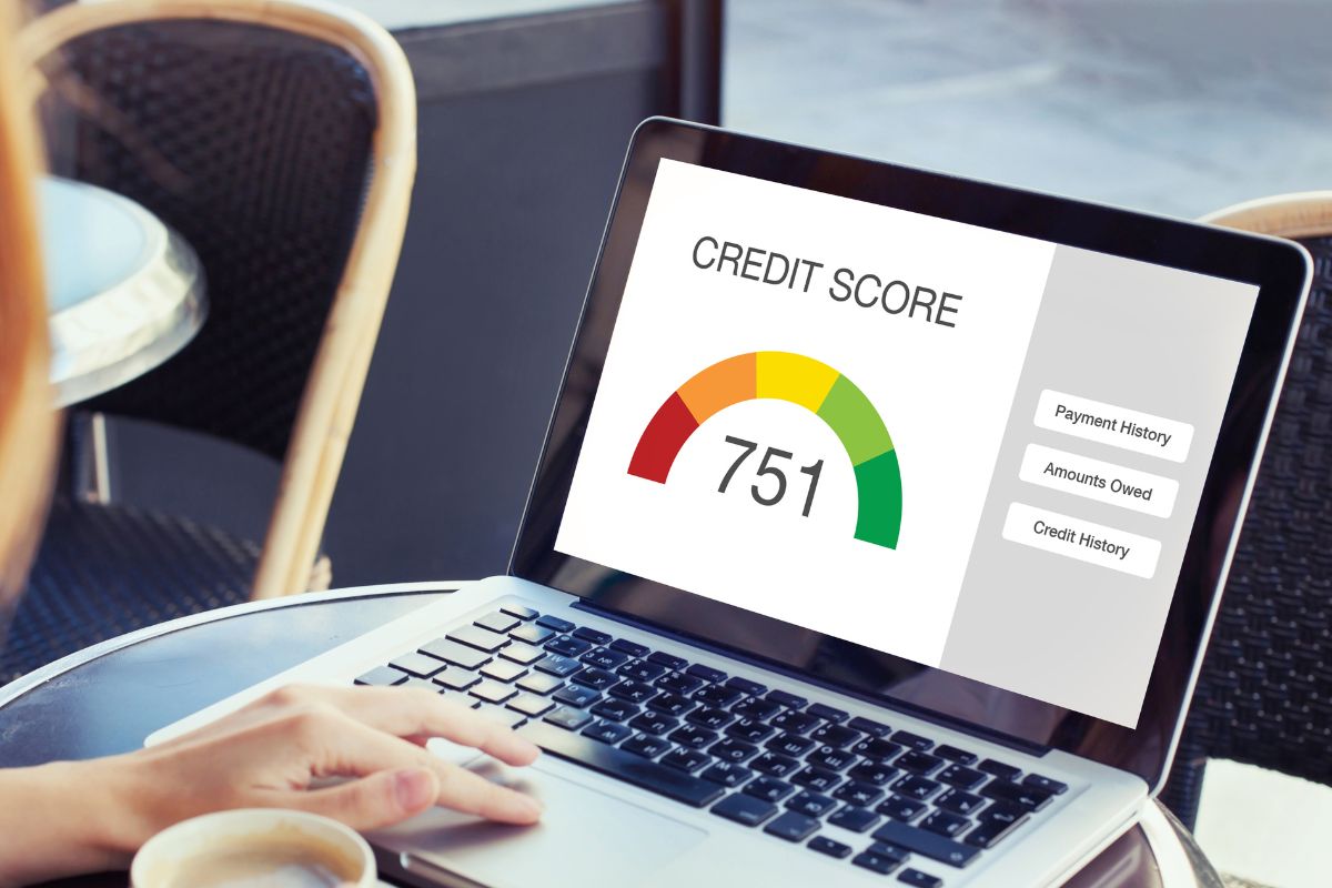 A picture of a good credit score.