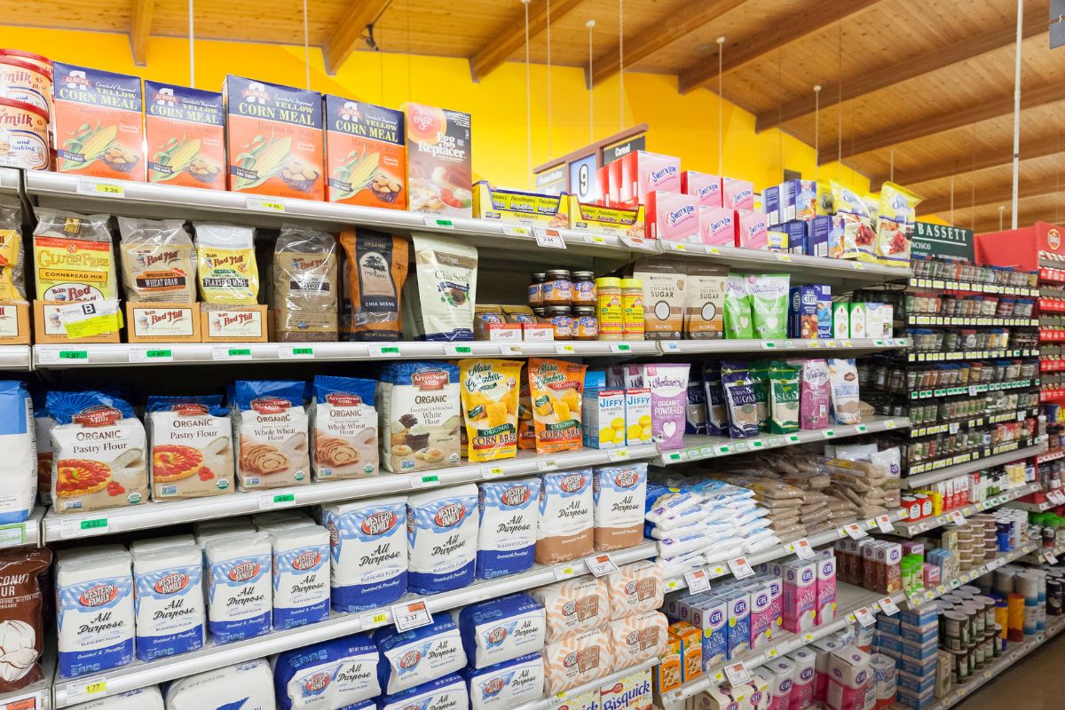 A picture of baking goods.