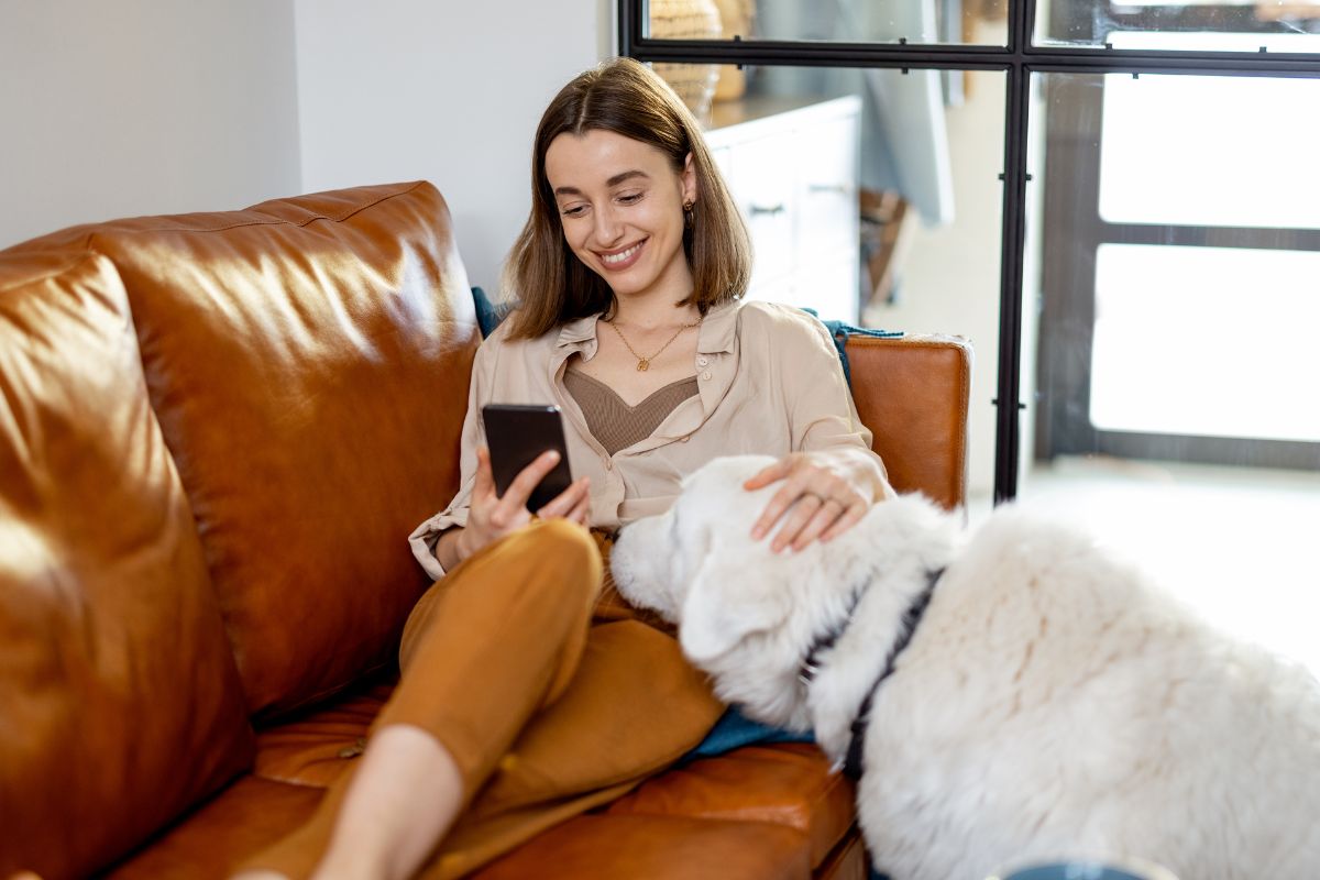 A picture of someone smiling.