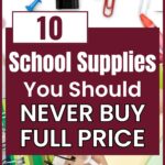 Don’t waste money during back to school shopping. This smart guide shows what supplies not to pay full price for. Your back to school shopping list doesn’t need to include overpriced Back To School Stuff. Save big before making your Back To School Haul. Learn how to cut costs on your School Shopping List and avoid spending too much on School Backpack Essentials. These are real tips for real budgets, covering Back To School Needs like Back To School Shoes, Back To School Necessities, and everything that fits the Back To School Vibes. Perfect for your Back To School Wishlist or if you're looking for Back To School Must Haves. Use it to complete your back to school checklist, prep your Before School Checklist, or check off your Get Ready For School Checklist. Great for a Back To School Basket, Back To School Clothes List, or shopping for Middle School Essentials, Cute School Supplies, and your First Day Of School Checklist. Don’t miss it if you're hunting for Back To School Backpacks or building a smart Back To School List Highschool or full School Supplies Checklist.