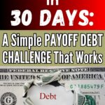 If you're serious about learning how to pay off debt quickly, this 30-day challenge gives you a clear plan. It’s perfect for anyone working toward debt free living. Use debt payoff printables free and track your progress with a debt payoff tracker or debt tracker printable free. Try using a debt snowball worksheet printable free for fast wins. The snowball method pay off debt is one of the easiest ways to pay debt quickly. Each day offers new ideas for how to pay debt off fast, even on a tight budget. You’ll also pick up practical advice for how to pay off debt with low income and tools for paying debt off fast. Whether you need to know how to get out of debt on a low income or want tips to pay off debt that actually work, this challenge keeps you on track. You’ll learn how to reduce debt effectively with real habits. It even helps improve your debt to income ratio while using the best strategies for reducing debt. Add in a few budgeting tips for reducing debt and you’re on your way. If you’ve been looking for help budgeting for debt consolidation, this challenge is a great place to start. Each step helps you pay debt smarter and shows you how to pay off debt in a way that sticks.