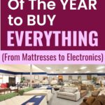 Want to know when to buy big things like TVs, phones, or even a car? Timing can help you stick to your budget and avoid spending too much. These smart money tips will show you how to shop smarter all year. If you're chasing your money goals, planning purchases around major sales is one of the best money saving techniques out there. Forget those old money habits of shopping on impulse. These timing tricks are perfect for anyone learning how to be frugal and looking for real-life frugal habits that work. Save smarter, not harder.