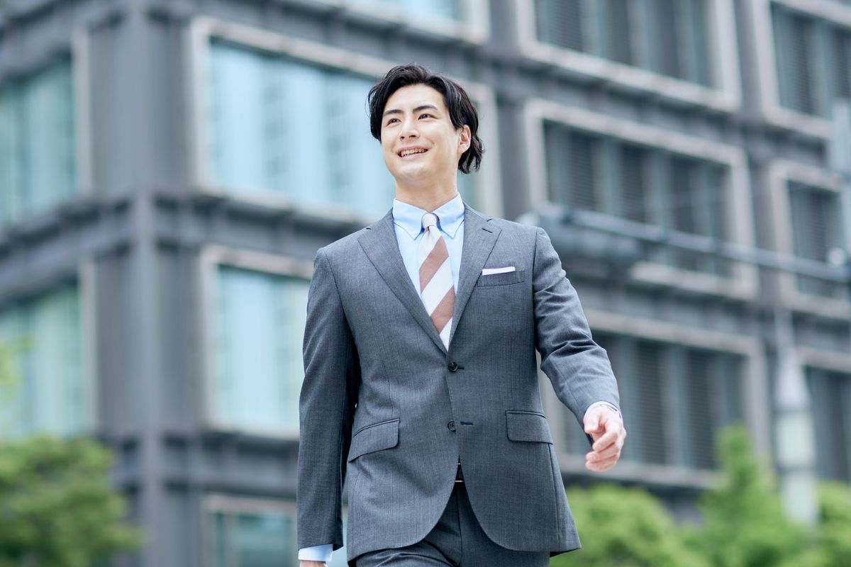 A picture of someone confident.