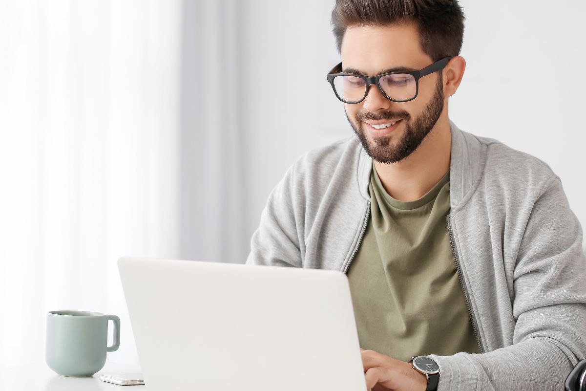 A picture of someone smiling.