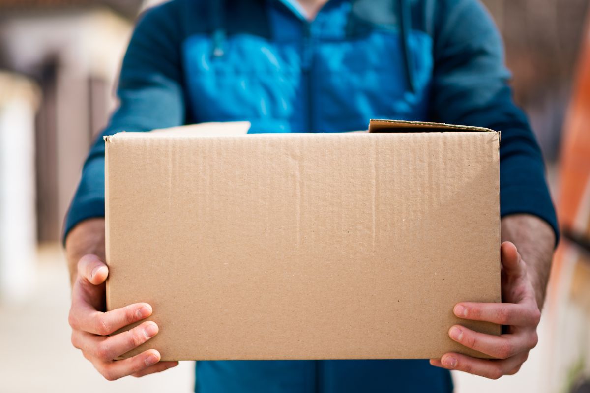 A picture of a shipment.