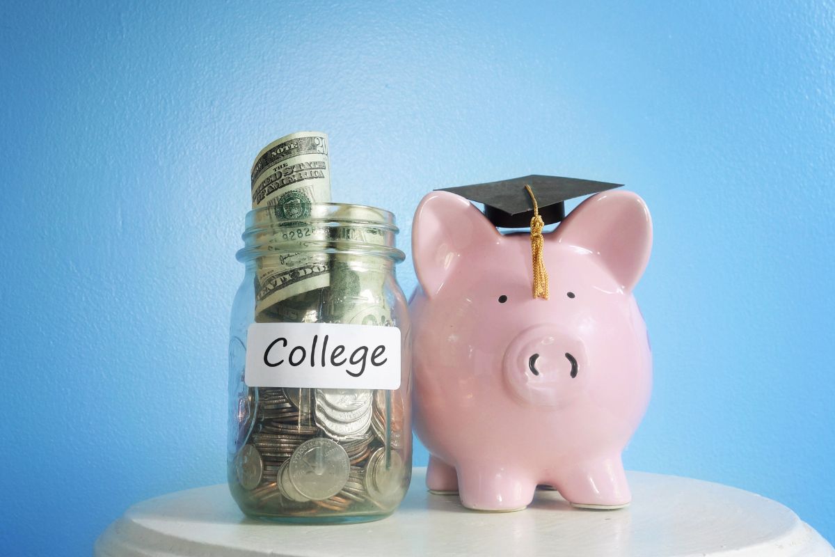 A picture of a college fund.