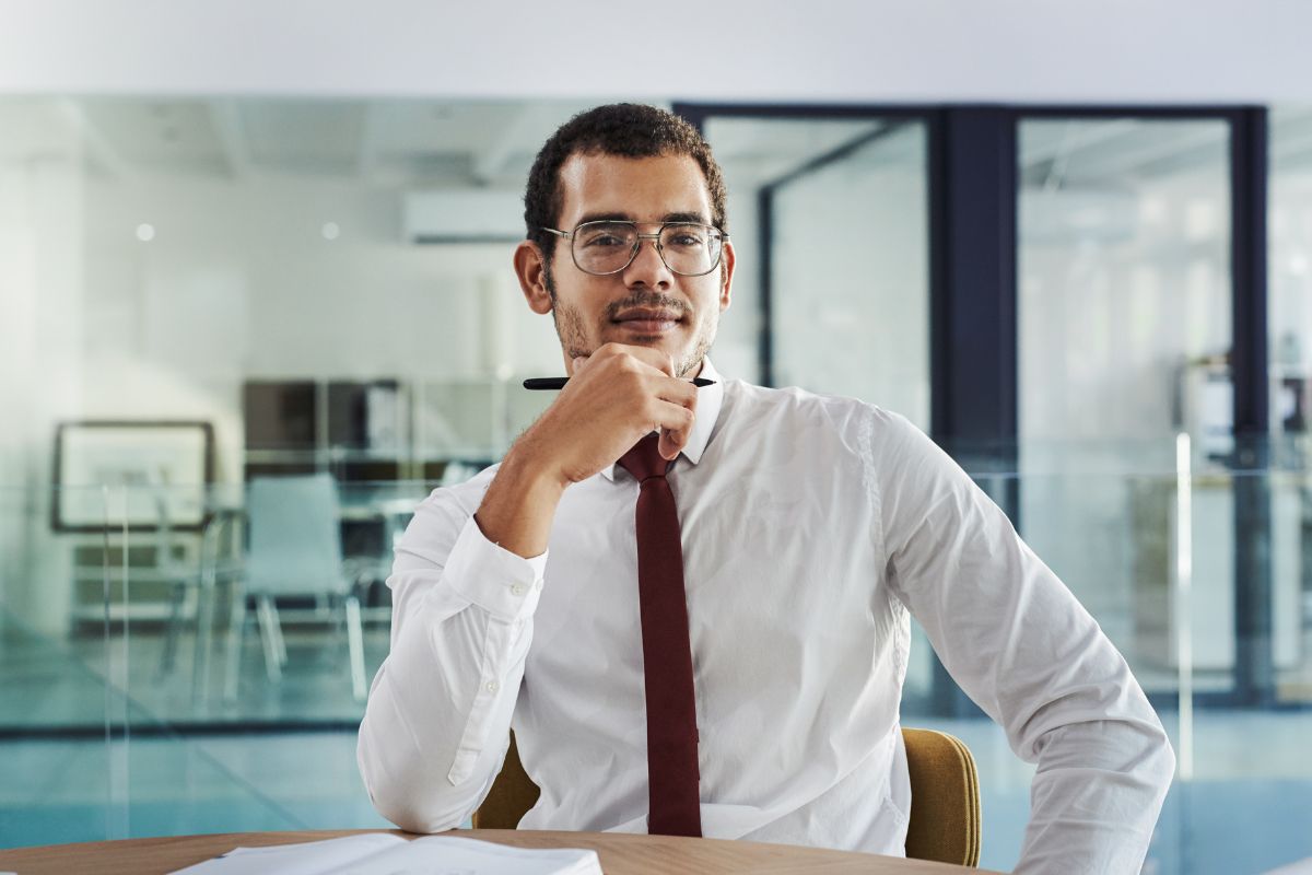 A picture of someone smiling.