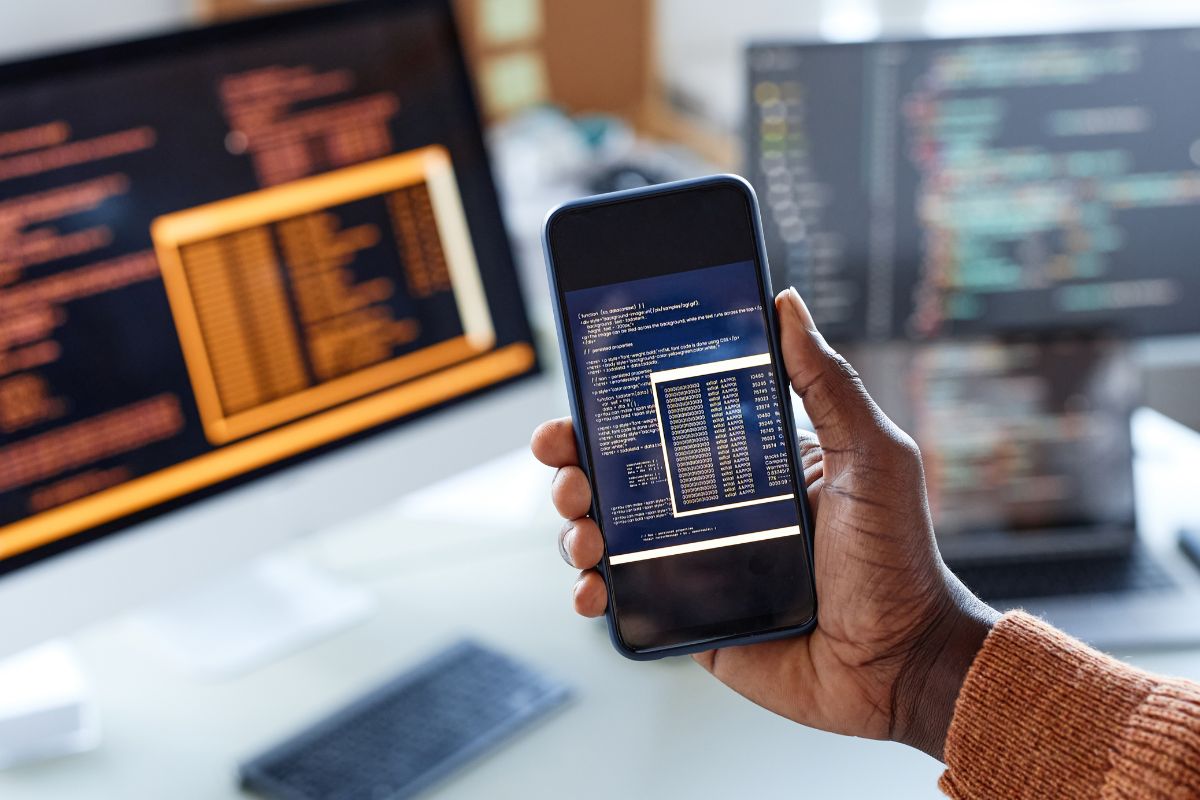 A picture of website testing.