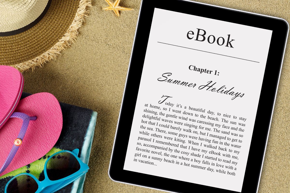 A picture of an ebook.