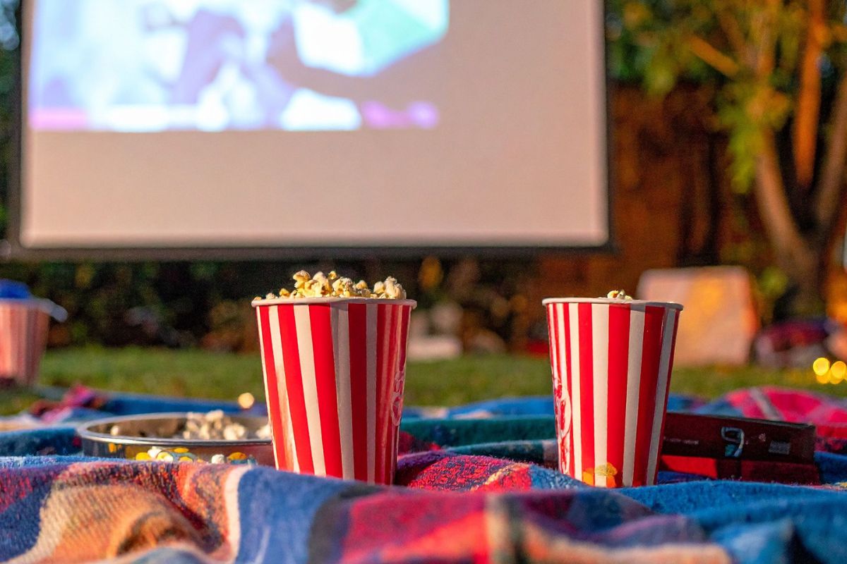 A picture of popcorn.