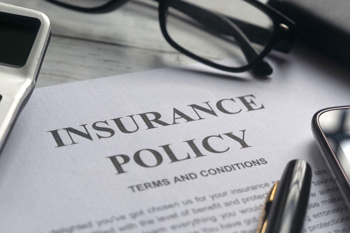 A picture of an insurance policy.