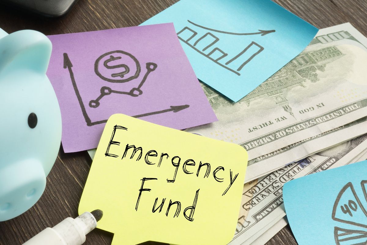 A picture of an emergency fund.
