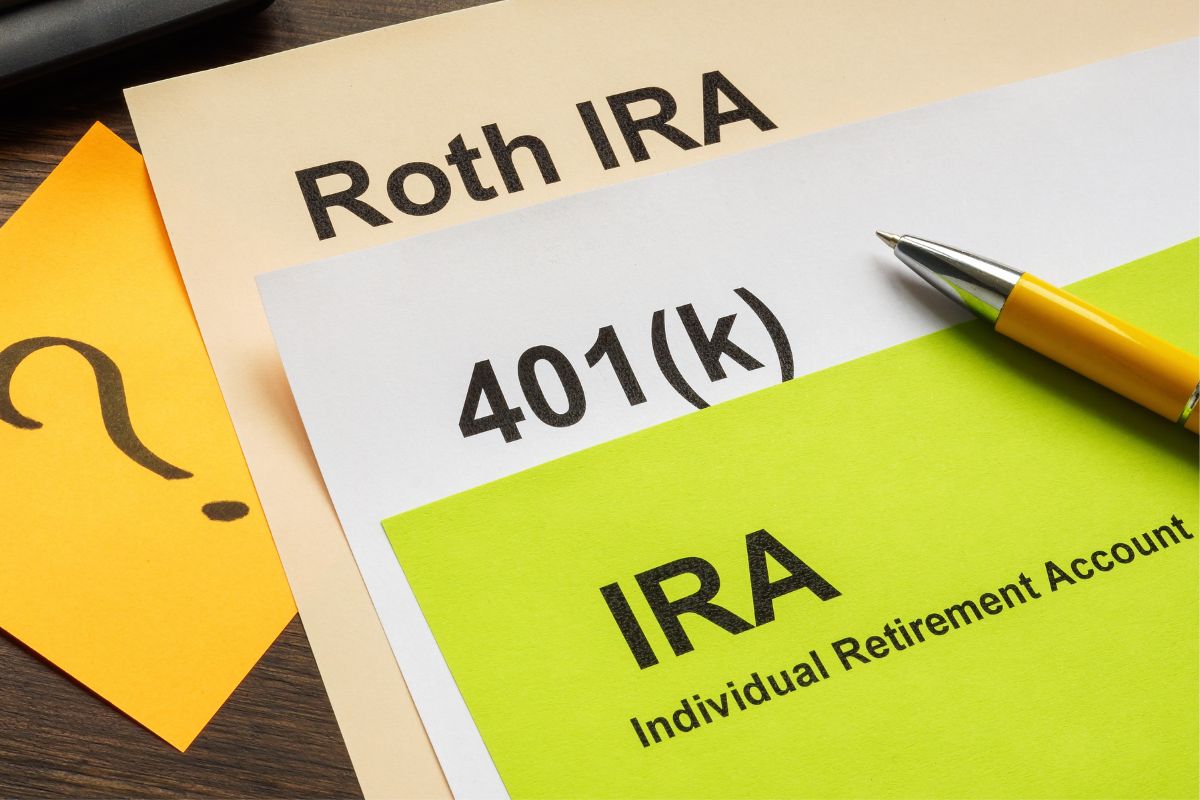 An image shows retirement accounts.