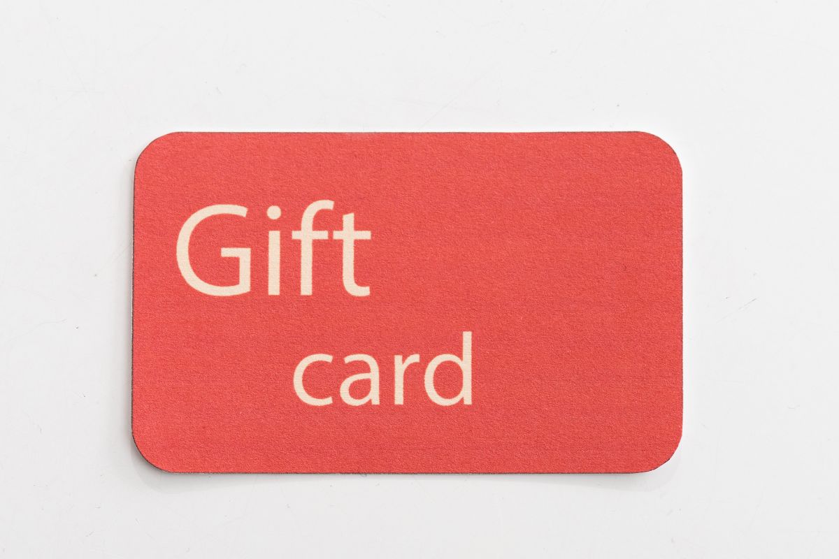 An image of a gift card.