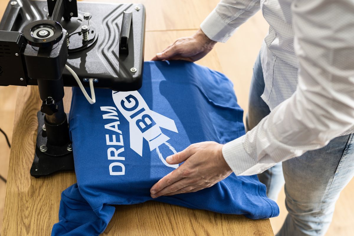 A picture of a print on demand business.