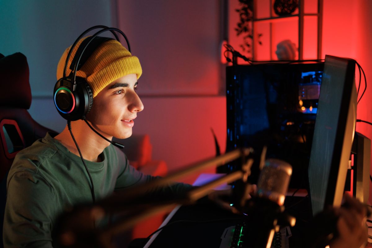 A picture of a streamer.