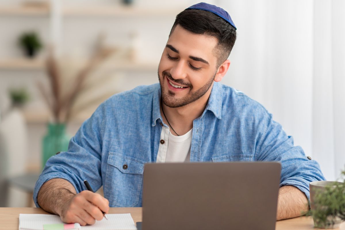 A picture of someone smiling.