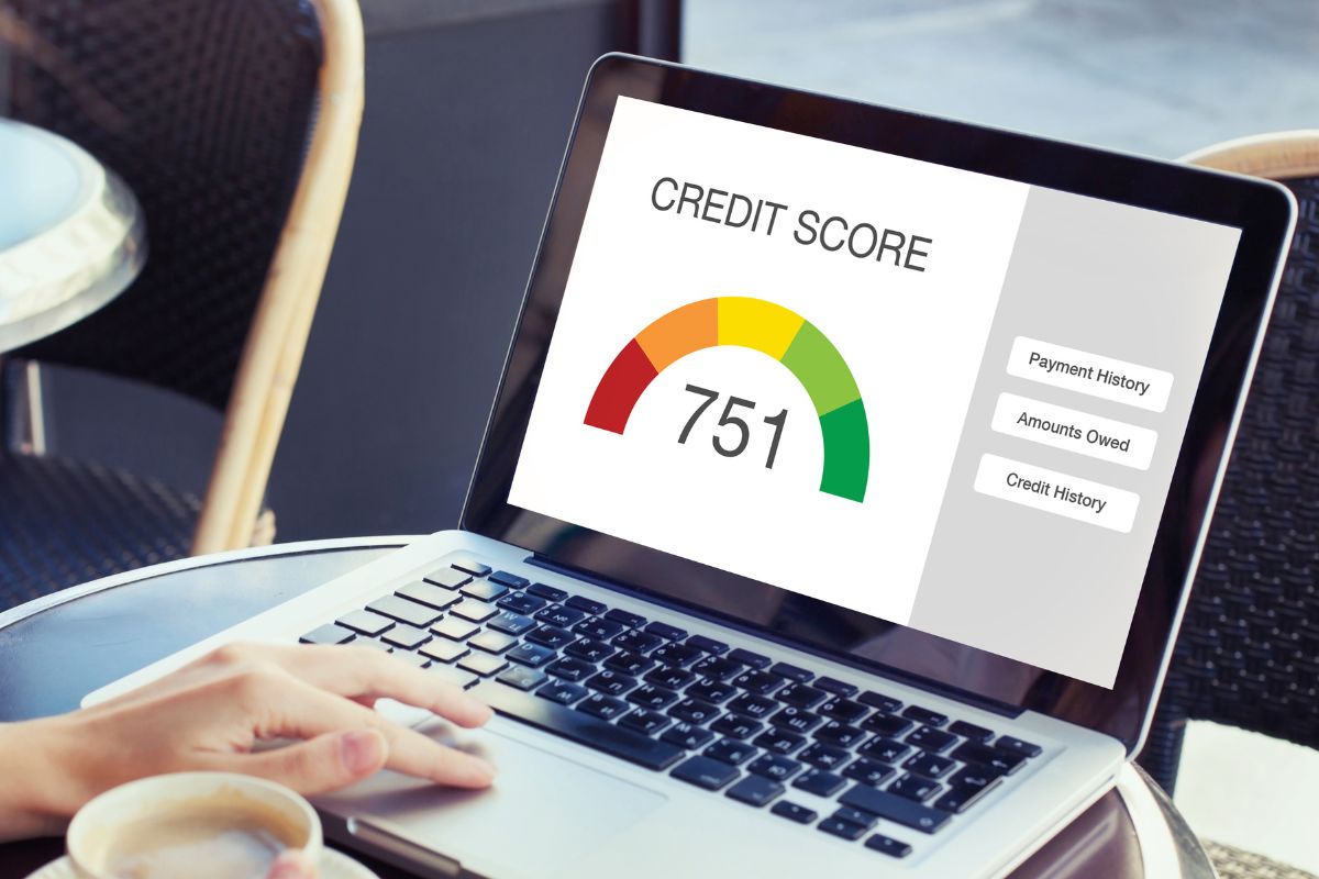 A picture of a good credit score.