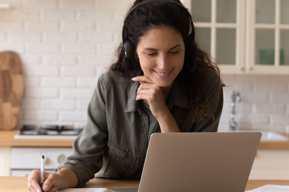 A picture of someone smiling.