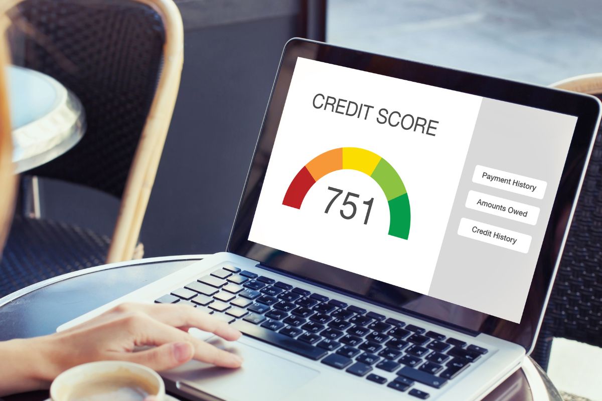A picture of a good credit score.