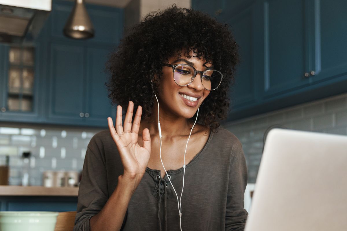 A picture of someone smiling.